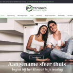 Venosites Webdesign Referentie DC Technics Bv