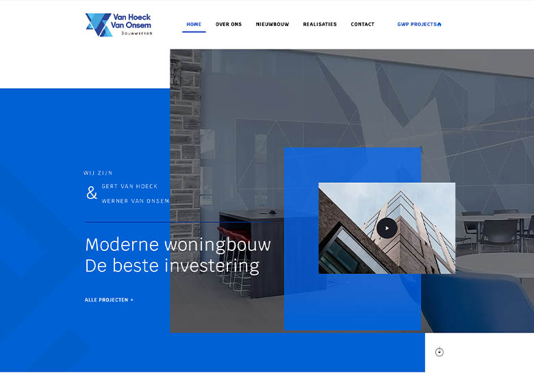 Venosites Webdesign Referentie Van Hoeck Van Onsem